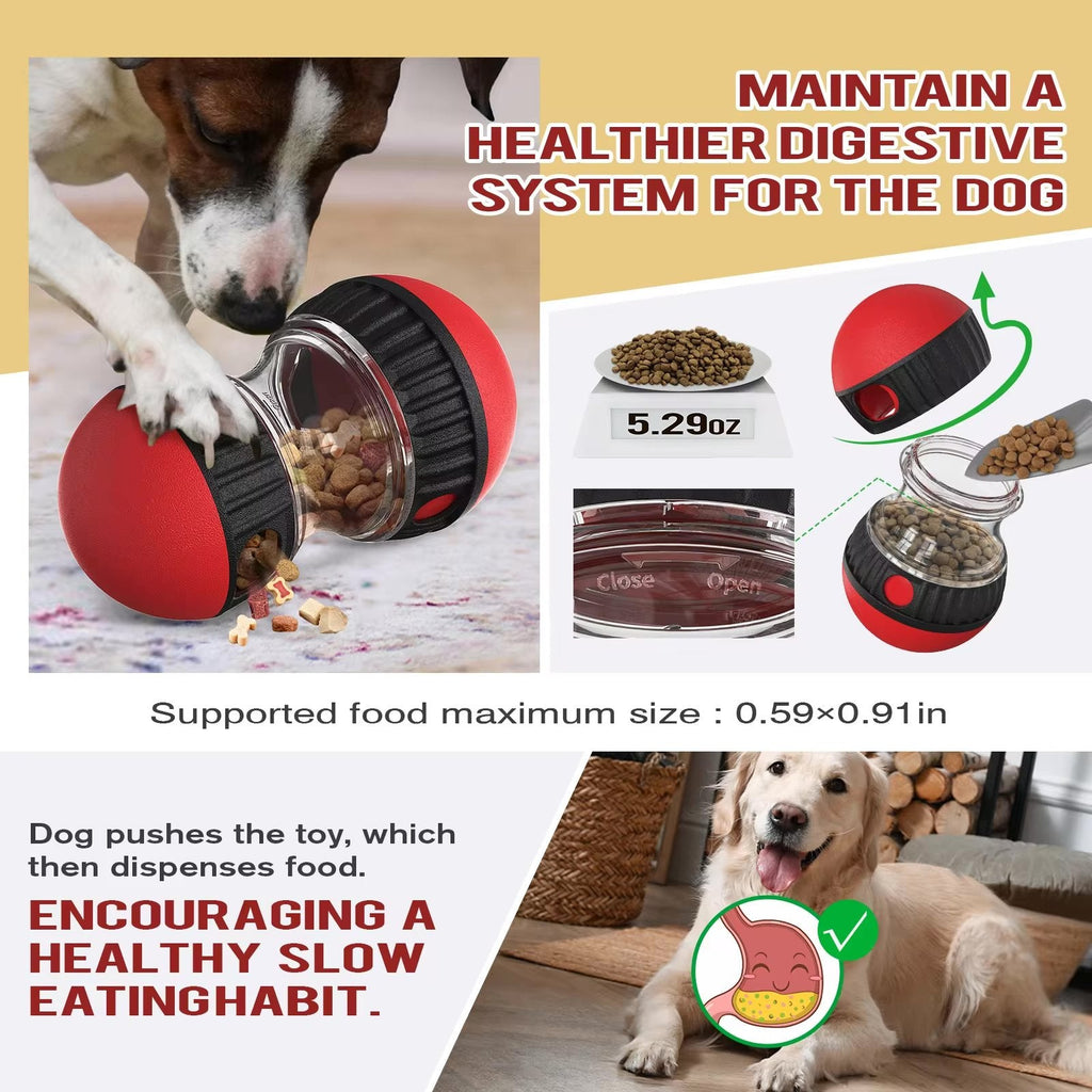 Dog Oval Slow Feeder Toy