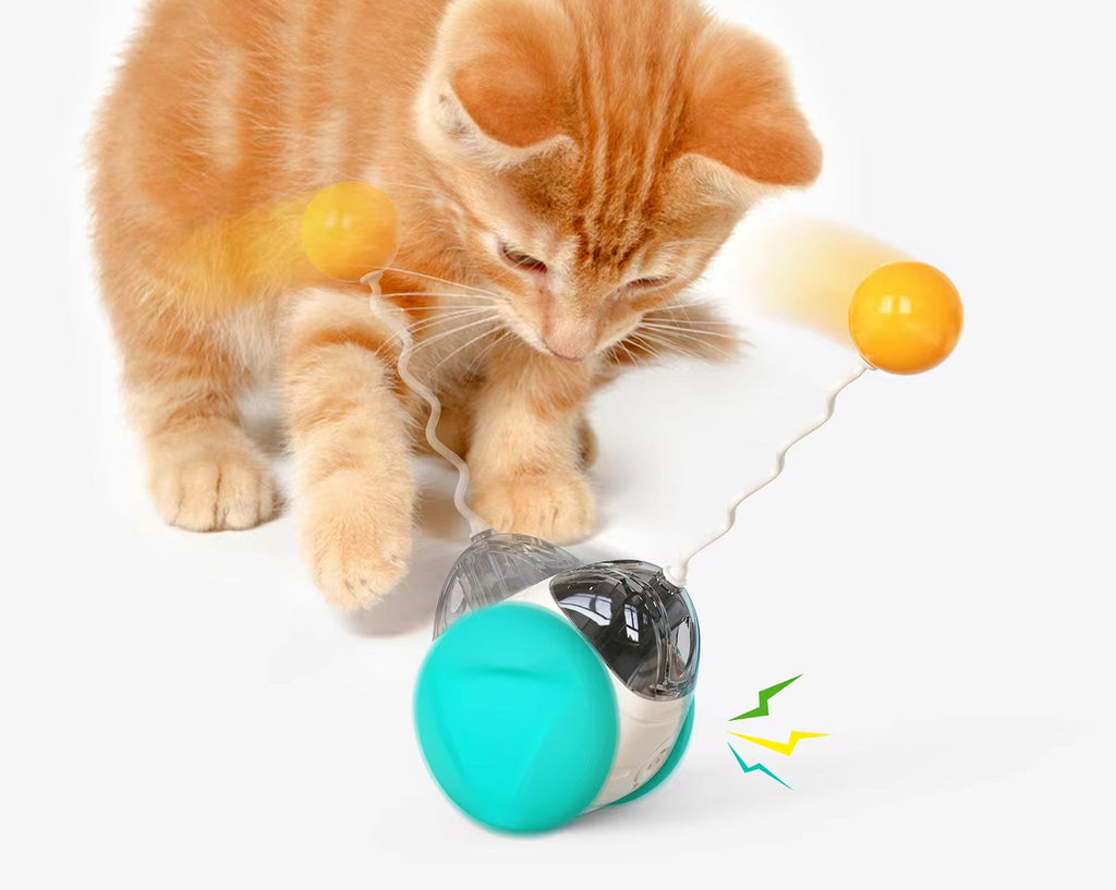 Pet Interactive Wobble Squeaky Toy