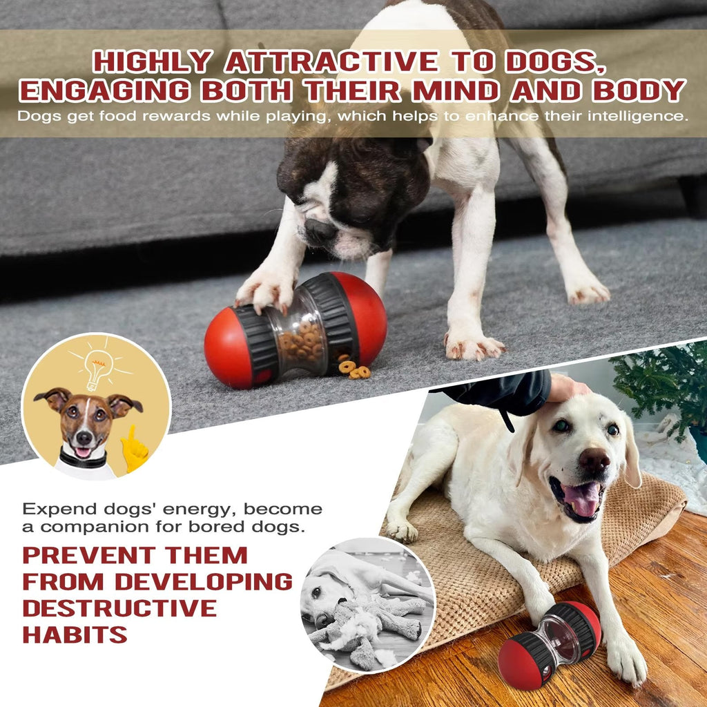 Dog Oval Slow Feeder Toy