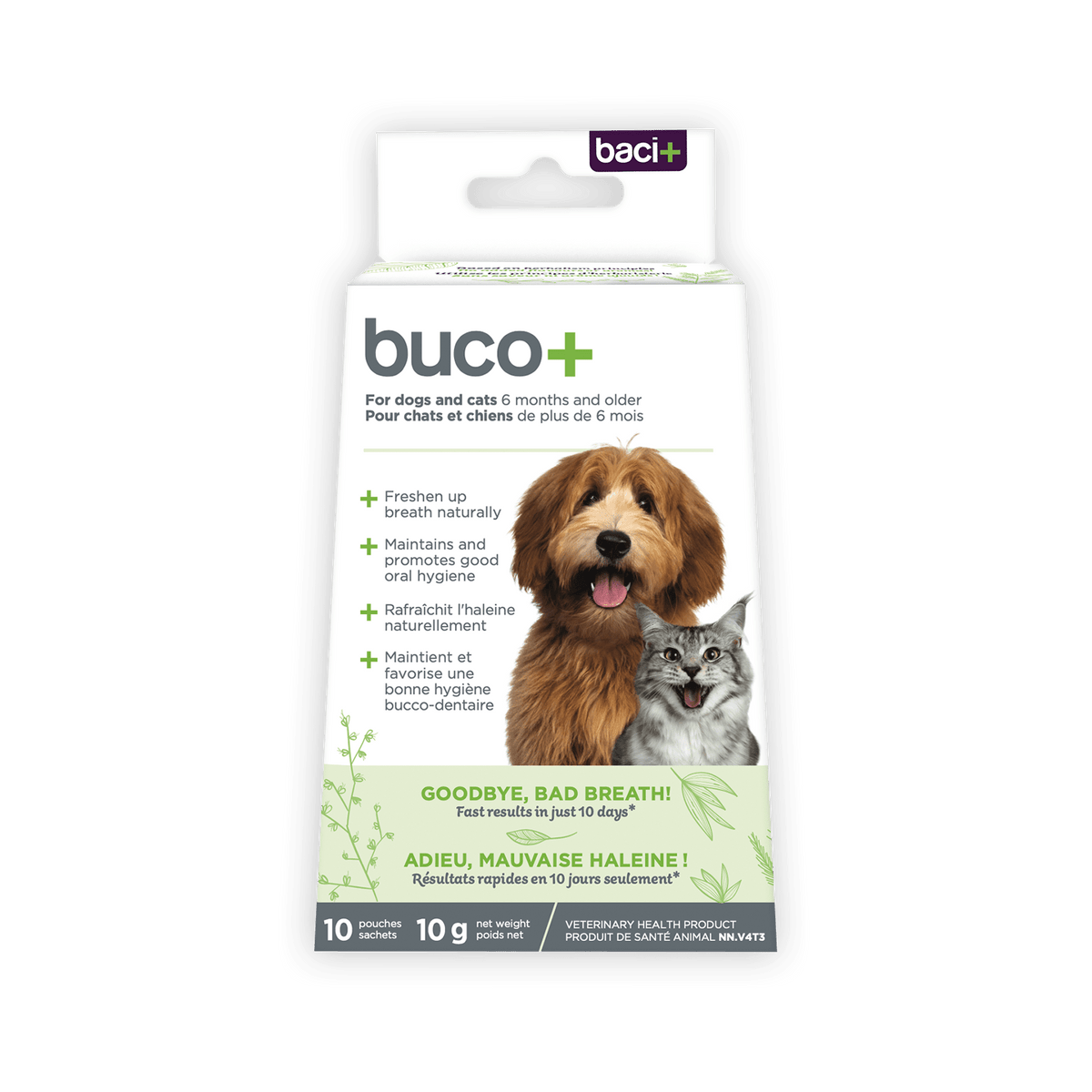 Promo Buco+ 10 Jours – Traitement Express Mauvaise Haleine pour Chiens & Chats