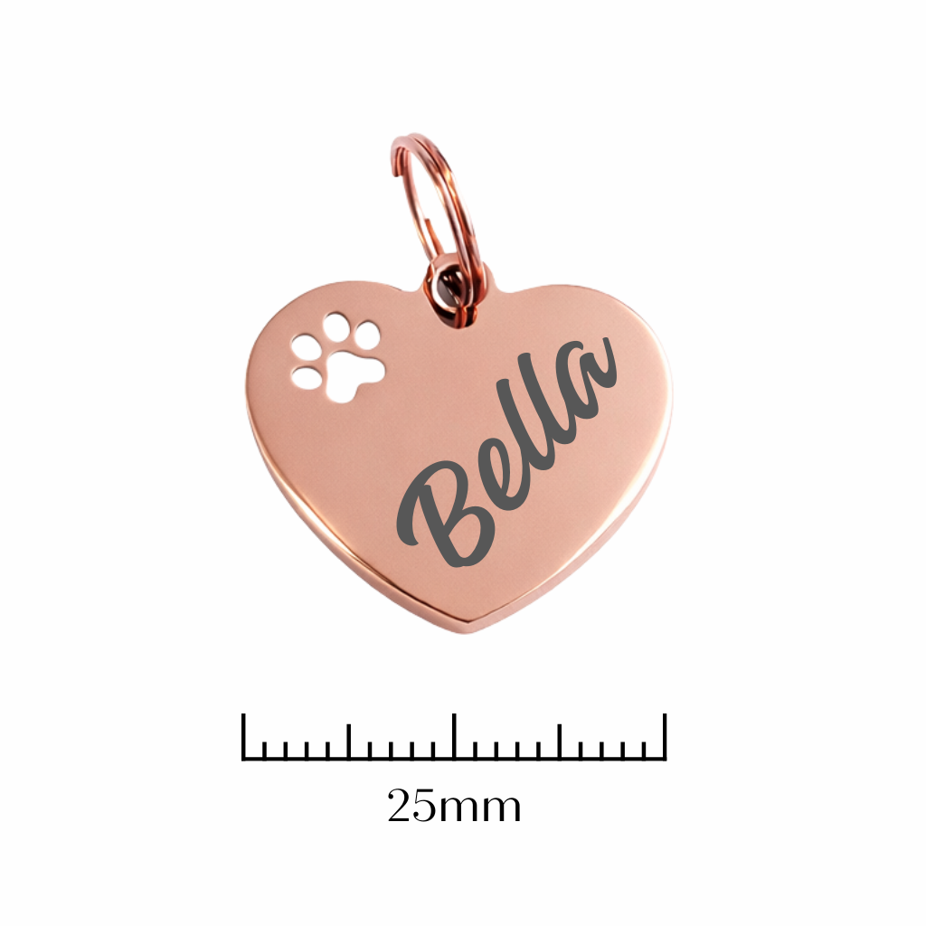 Médaille coeur personnalisée