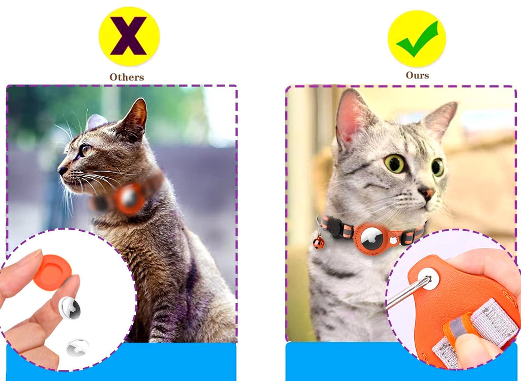 Pet AirTag Holder Collar