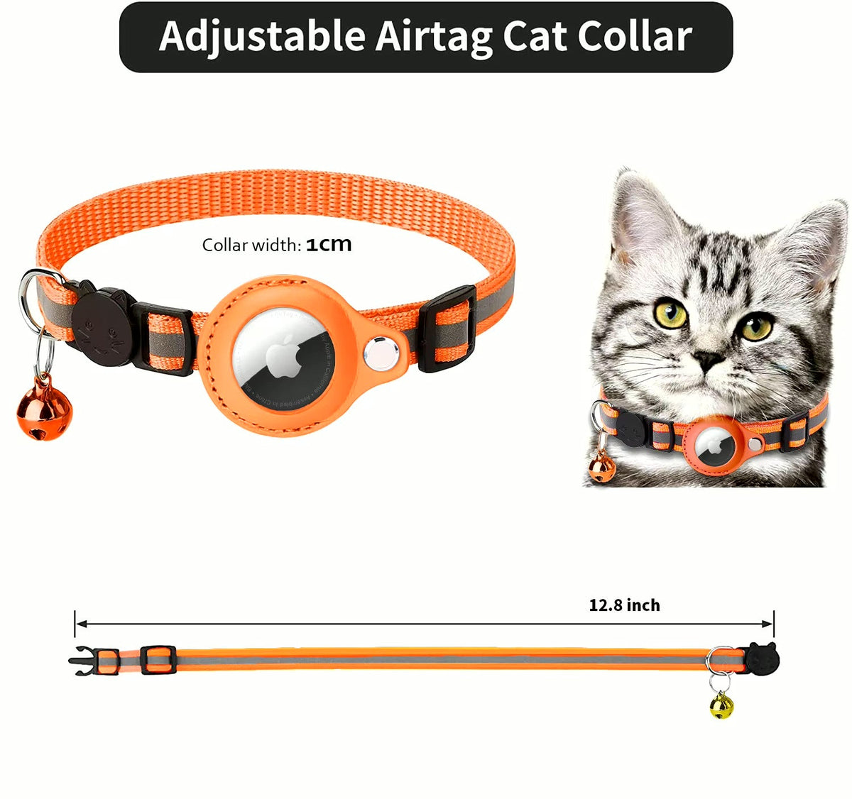 Pet AirTag Holder Collar