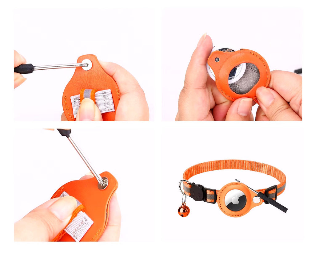 Pet AirTag Holder Collar