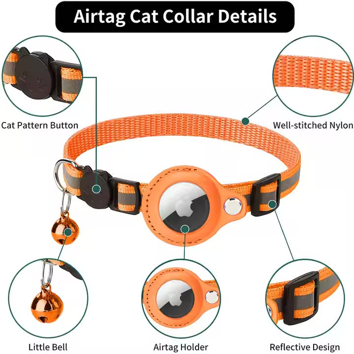 Pet AirTag Holder Collar
