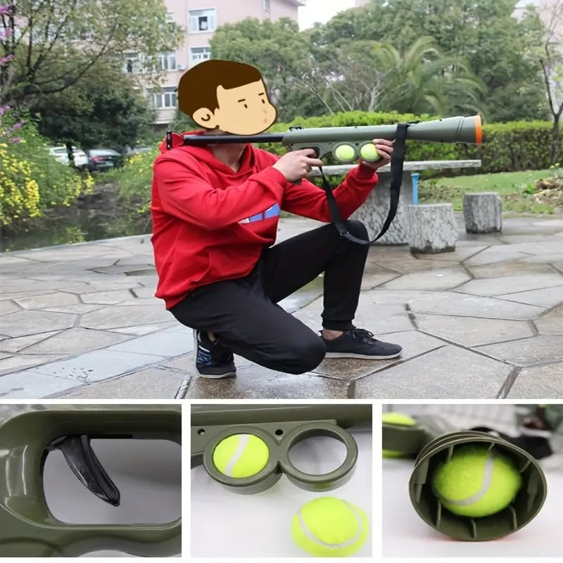 Dog Ball Launcher Toy with Tennis Ball