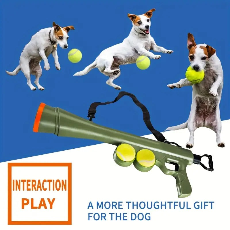 Dog Ball Launcher Toy with Tennis Ball