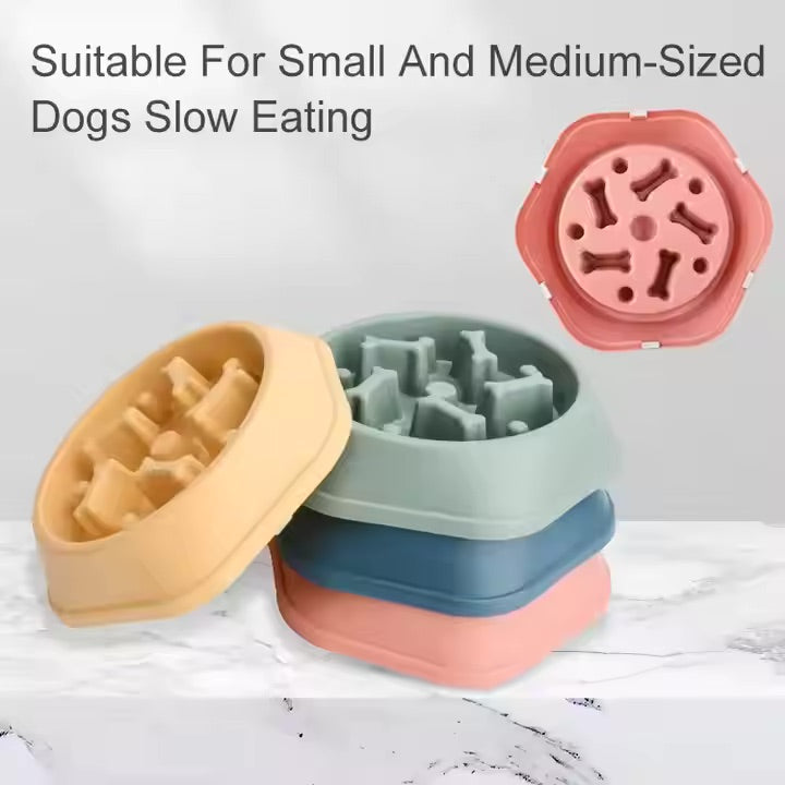 Dog Slow Feeder Bowl | Bone Design
