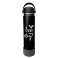 Bouteilles d'eau 25oz noire
