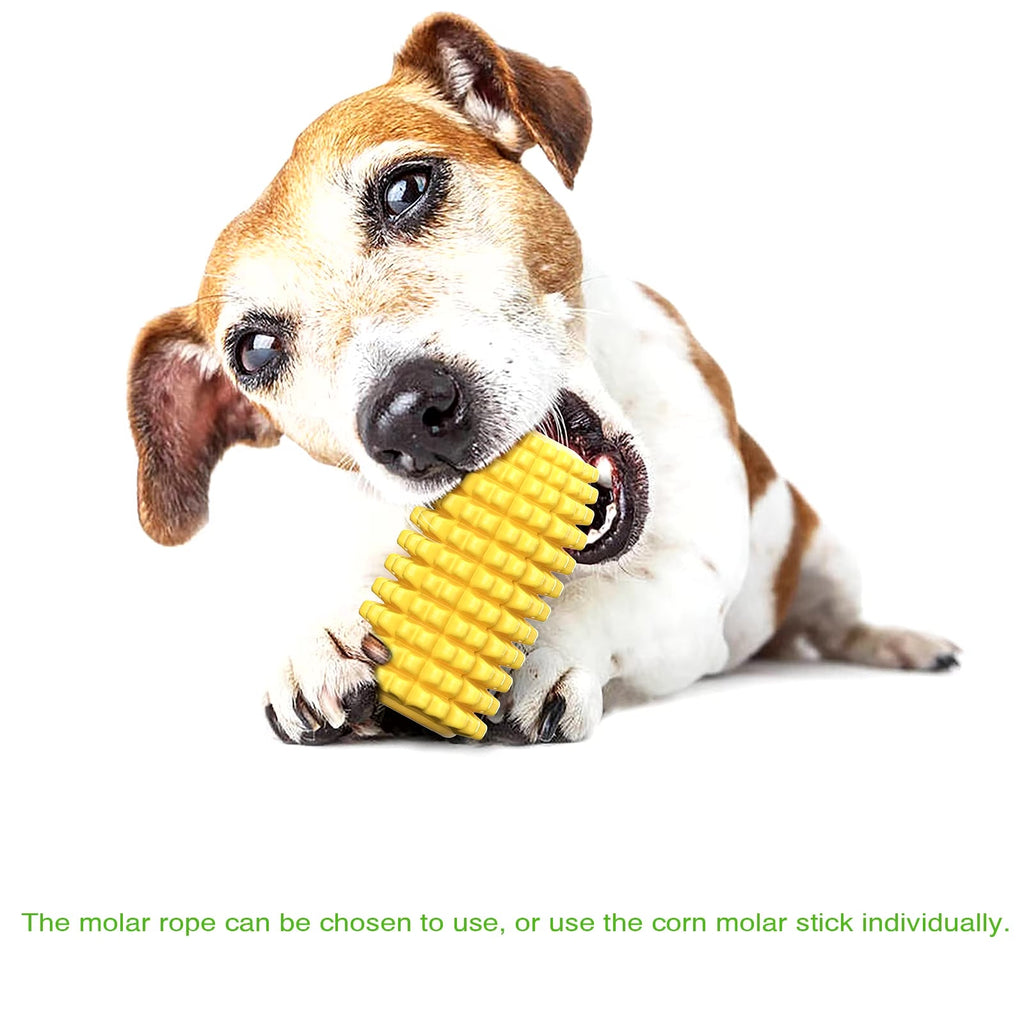 Corn Dog Chew Toy for Aggressive Chewers