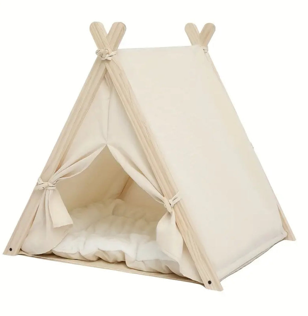 Nordic Dog Tent Bed | Enclosed Pet Hideaway Bed