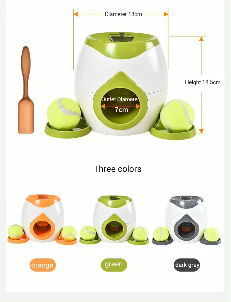 Dog Treat Dispensing Ball Toy