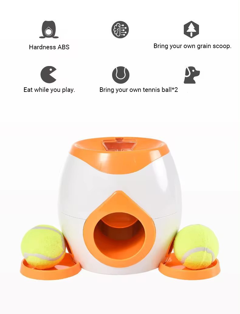 Dog Treat Dispensing Ball Toy
