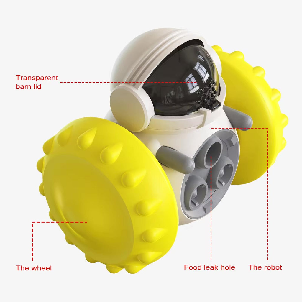 Pet Robot Slow Feeder Toy