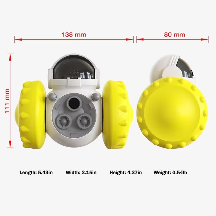 Pet Robot Slow Feeder Toy