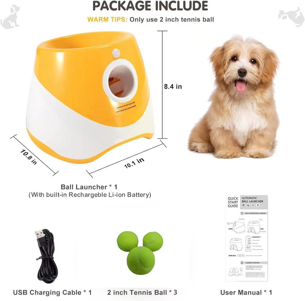 Automatic Dog Ball Launcher Toy