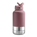 Bouteille de voyage Nelly & Cie 3-en-1 rose