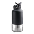 Bouteille de voyage Nelly & Cie 3-en-1 noire
