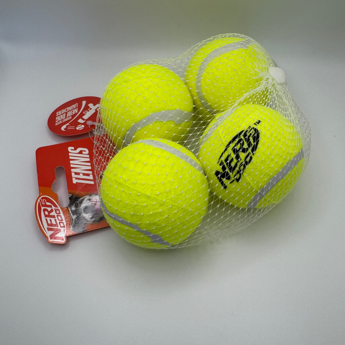 Dog Tennis Balls 4-Pack | Launcher Compatible