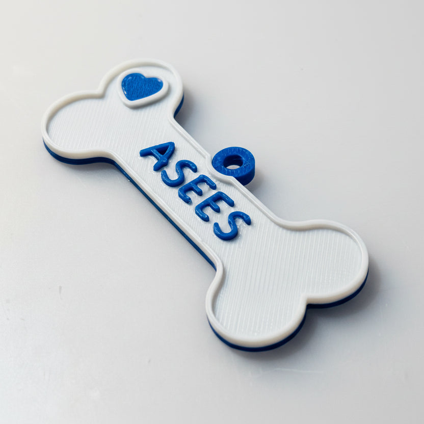 Personalized Pet ID Tag with Swivel Hook
