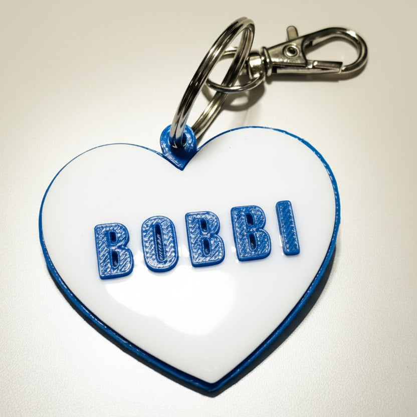 Personalized Pet ID Tag with Swivel Hook