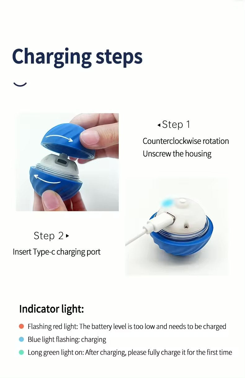 Pet Vibrating Ball Toy