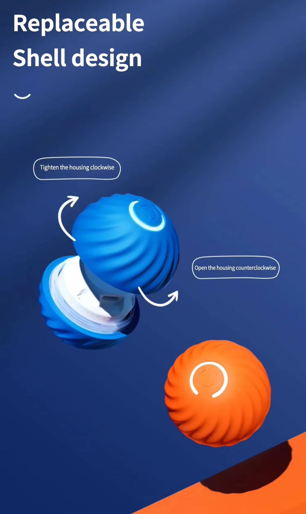 Pet Vibrating Ball Toy