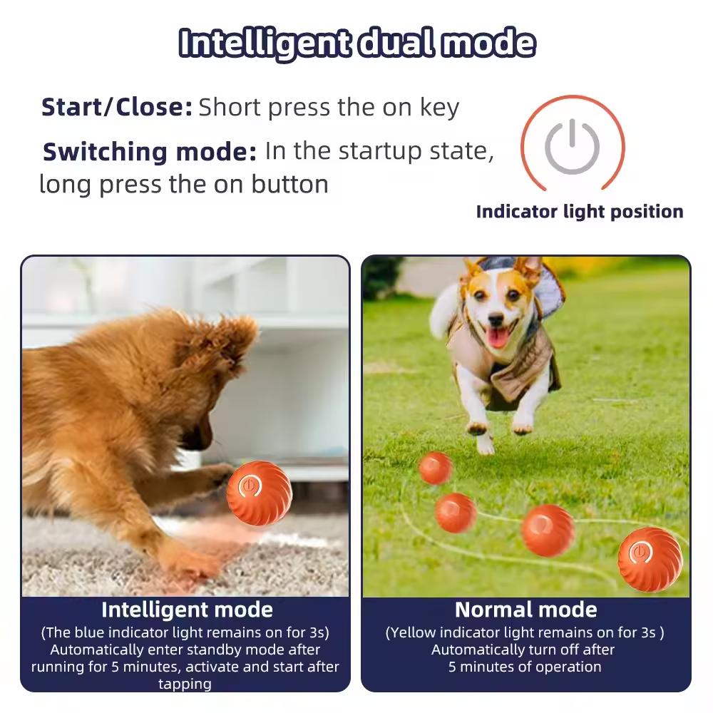 Pet Vibrating Ball Toy