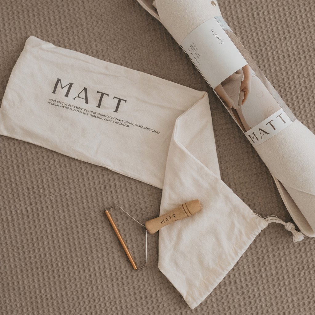 Panier pour animaux et maison en feutre de laine 20x15 | Design minimaliste | MATT™