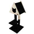 Teepee Hideout - Deluxe 2-Level Cat Tree