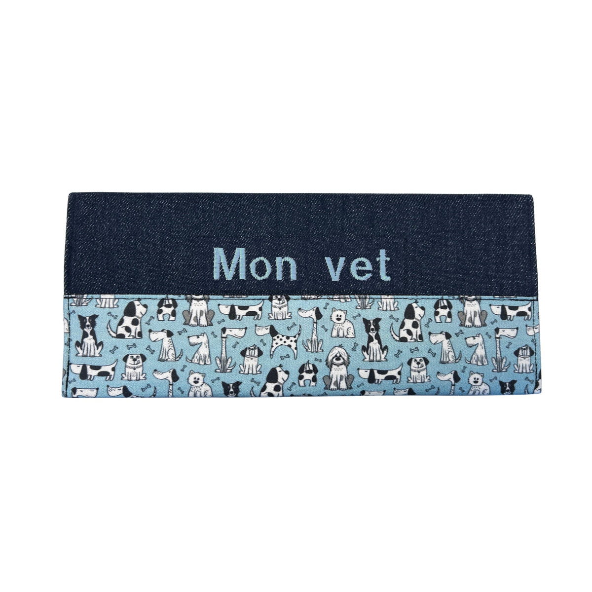 Protège carnet de vaccination Lolikö Chien noir et blanc