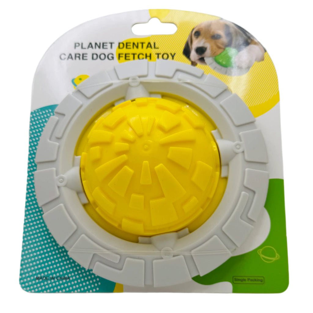 UFO Dog Chew Toy with Squeaker