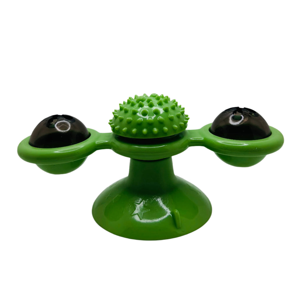 Cat Windmill Interactive Toy with Suction Cup