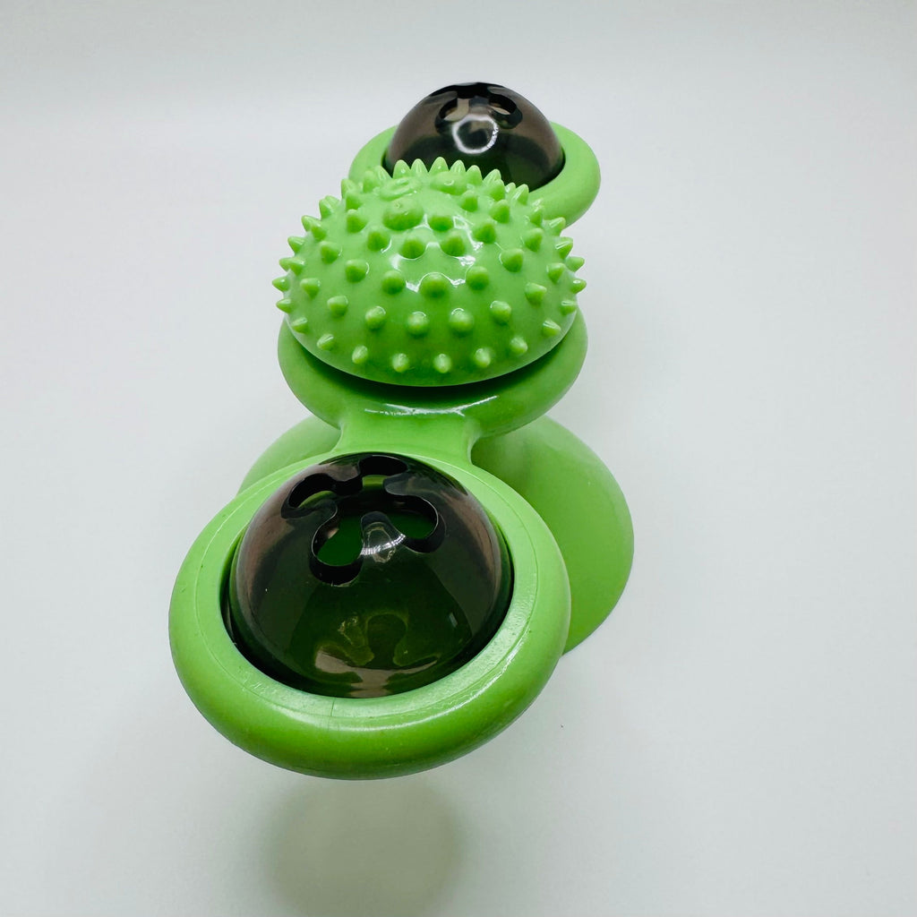 Cat Windmill Interactive Toy with Suction Cup