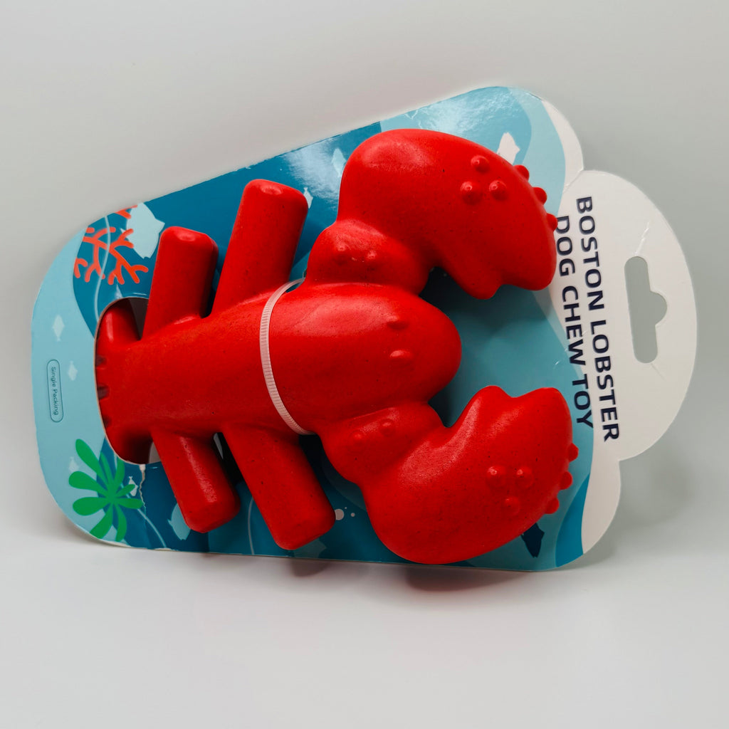 Lobster Dog Chew Toy for Aggressive Chewers