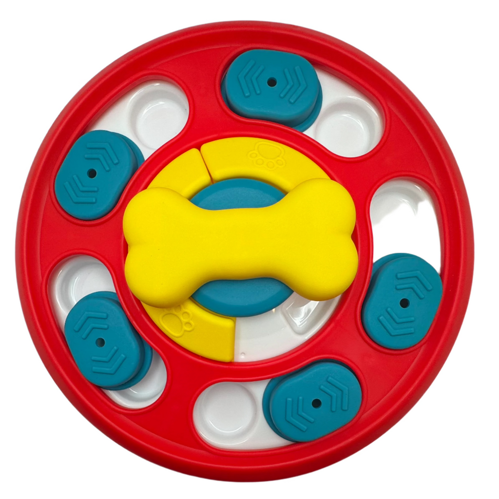 Dog Round Puzzle Feeder Toy