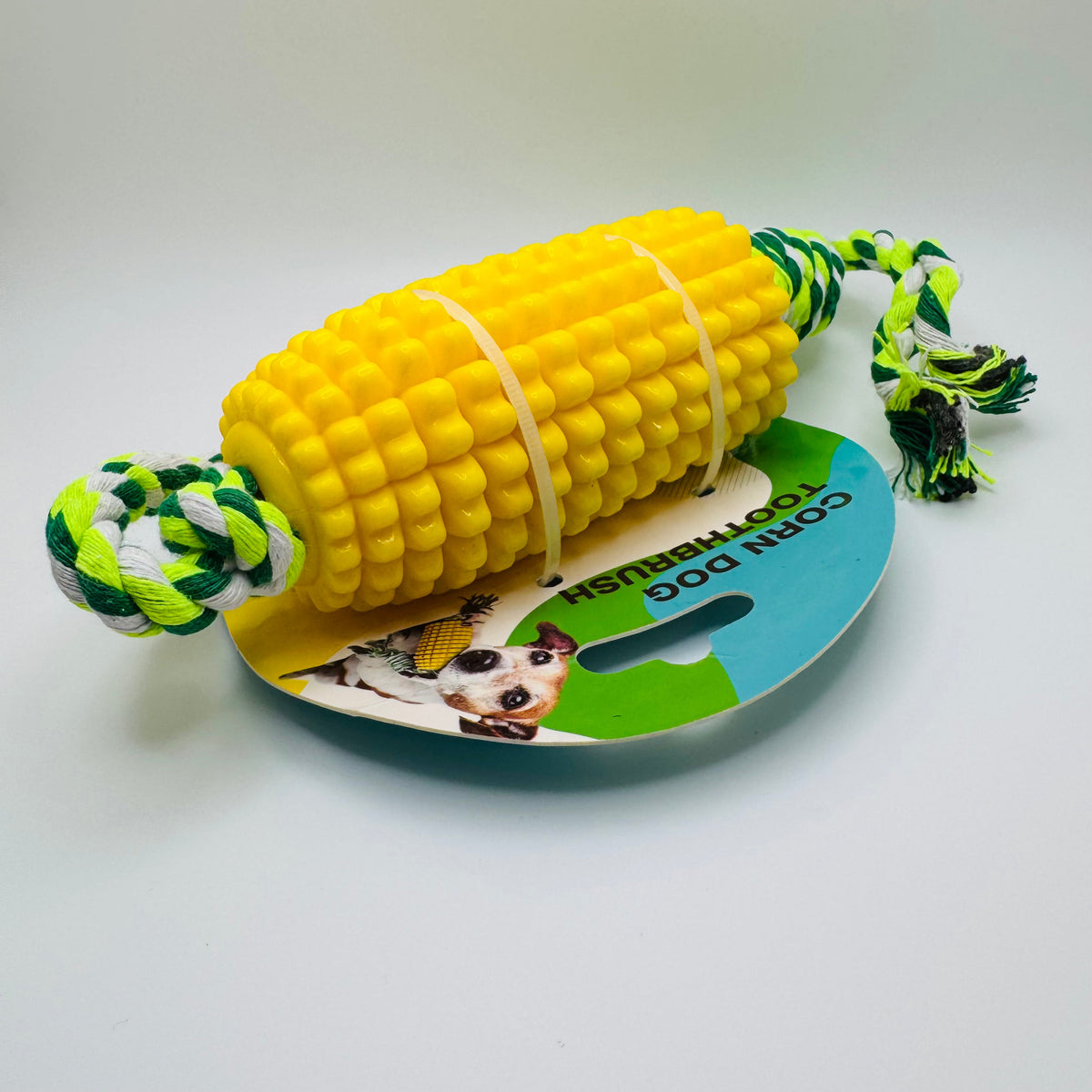 Corn Dog Chew Toy for Aggressive Chewers