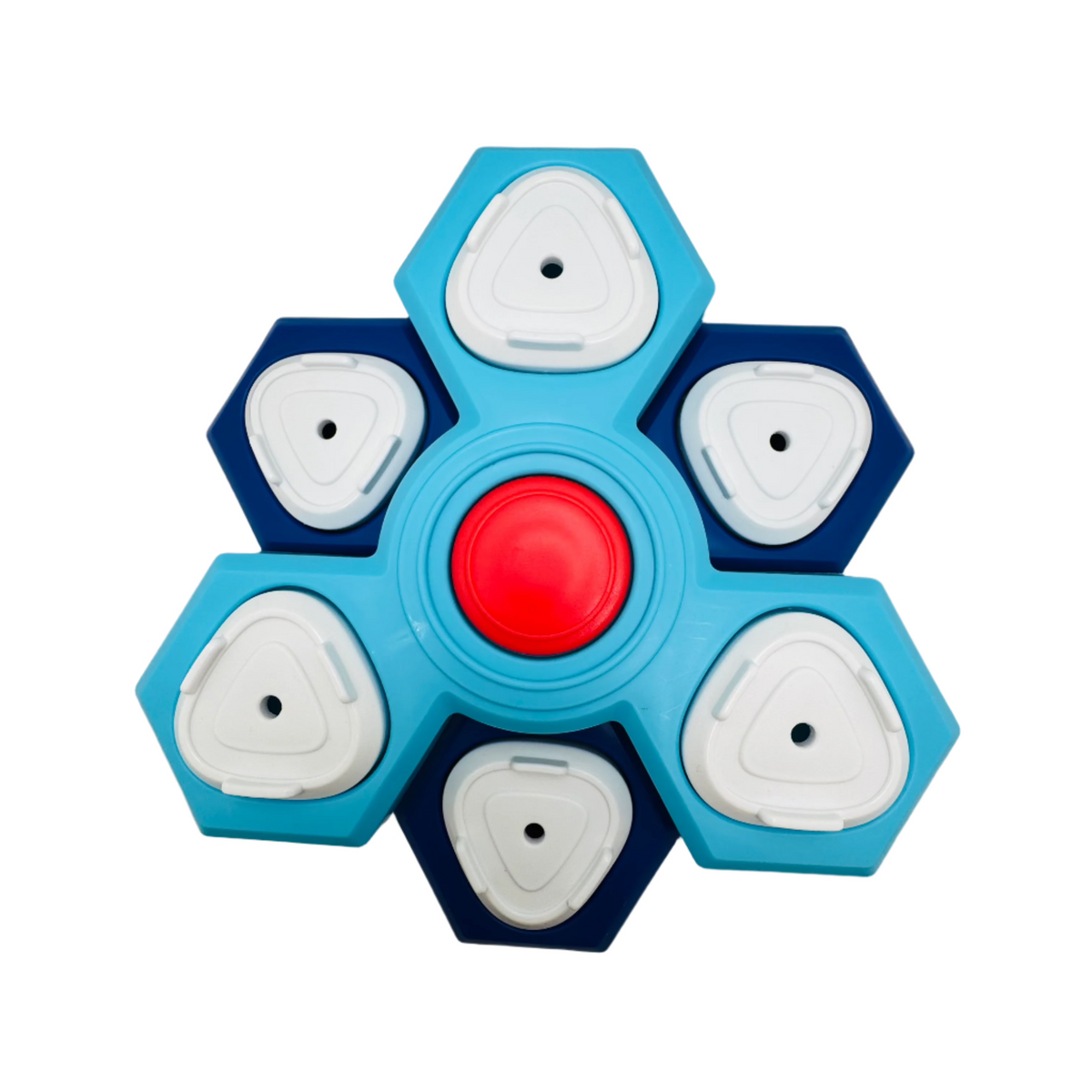 Dog Puzzle Feeder Toy | Honeycomb Design