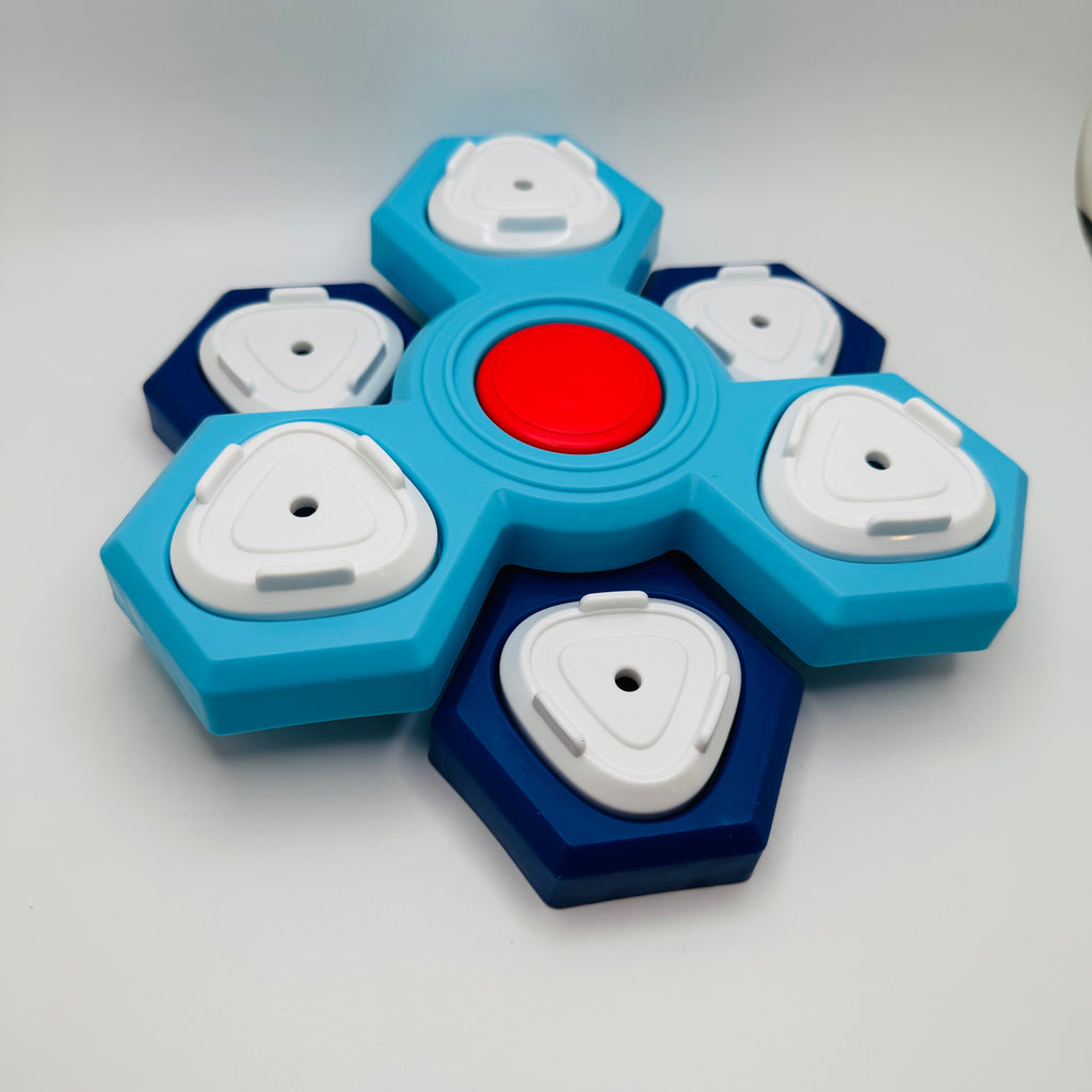 Dog Puzzle Feeder Toy | Honeycomb Design