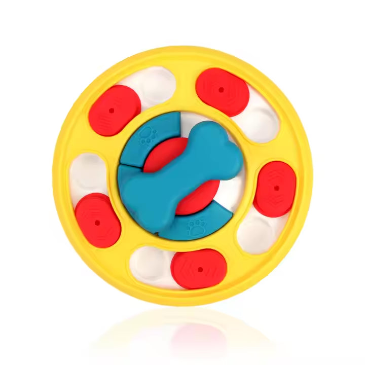 Dog Round Puzzle Feeder Toy