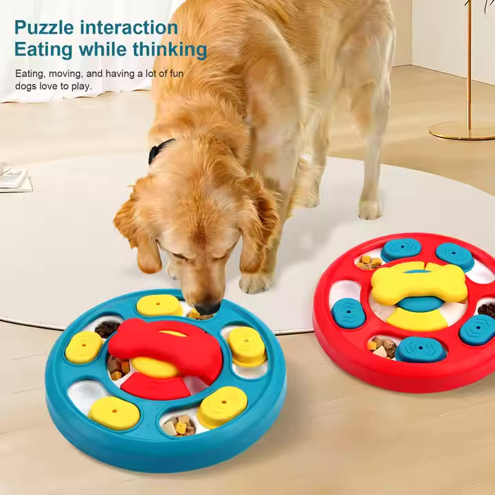 Dog Round Puzzle Feeder Toy