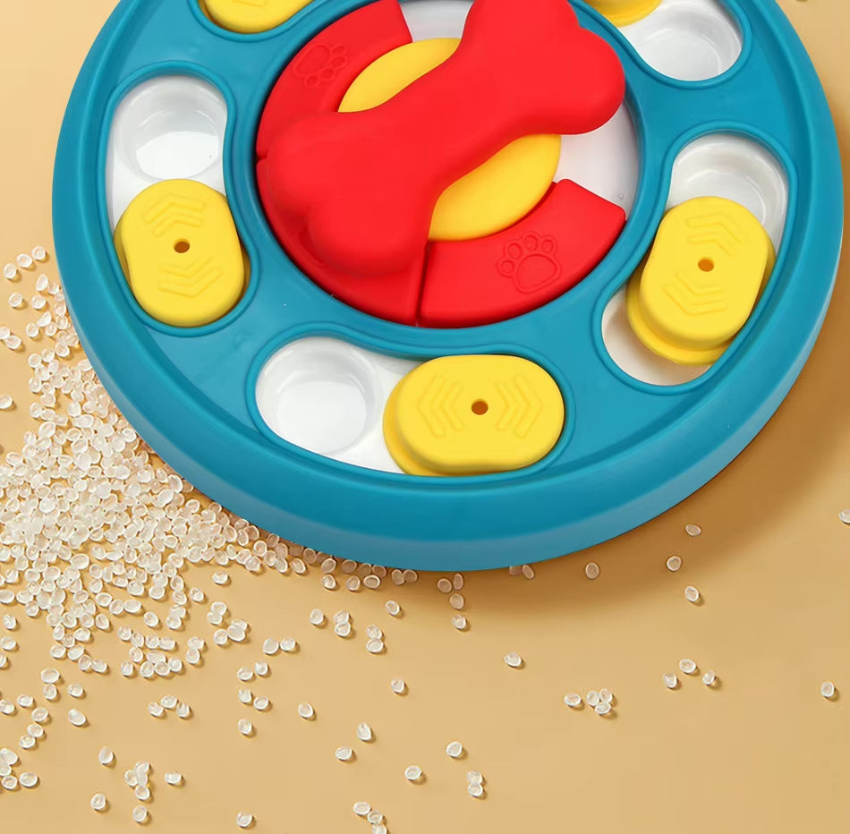 Dog Round Puzzle Feeder Toy