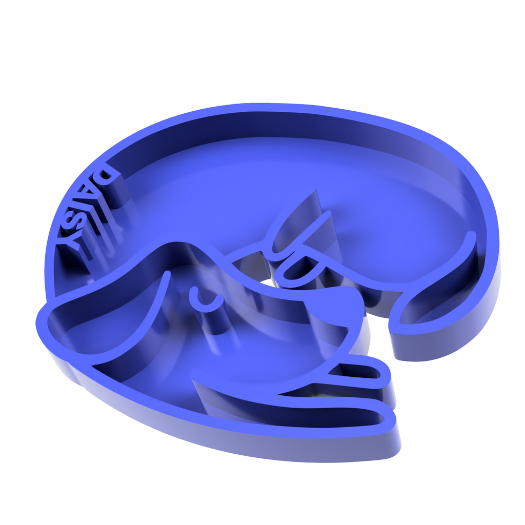 Personalized Pet Puzzle Feeder Bowl | Dog Shaped