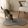 Tapis à griffer en feutre de laine naturelle | Griffoir minimaliste pour chat | MATT™