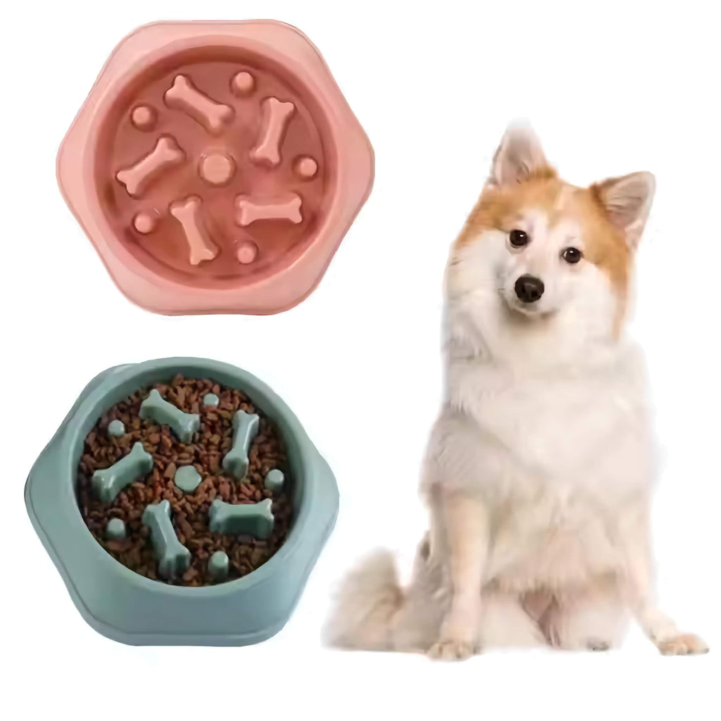 Dog Slow Feeder Bowl | Bone Design