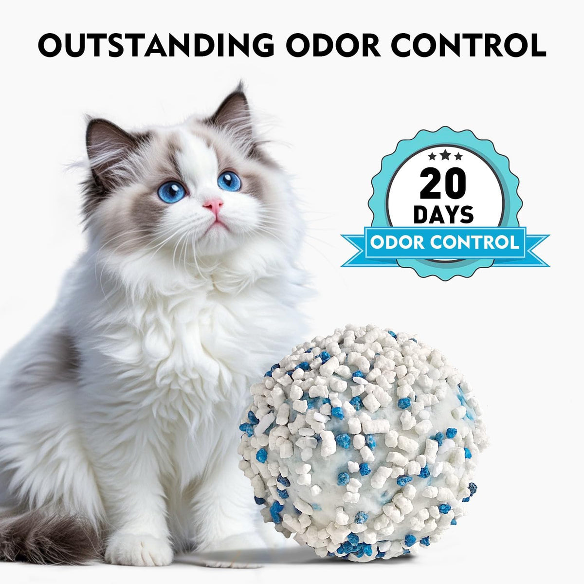 Natural Cassava Low-Dust Cat Litter Cubic Pack