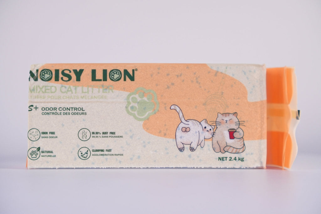 Natural Cassava Low-Dust Cat Litter Cubic Pack